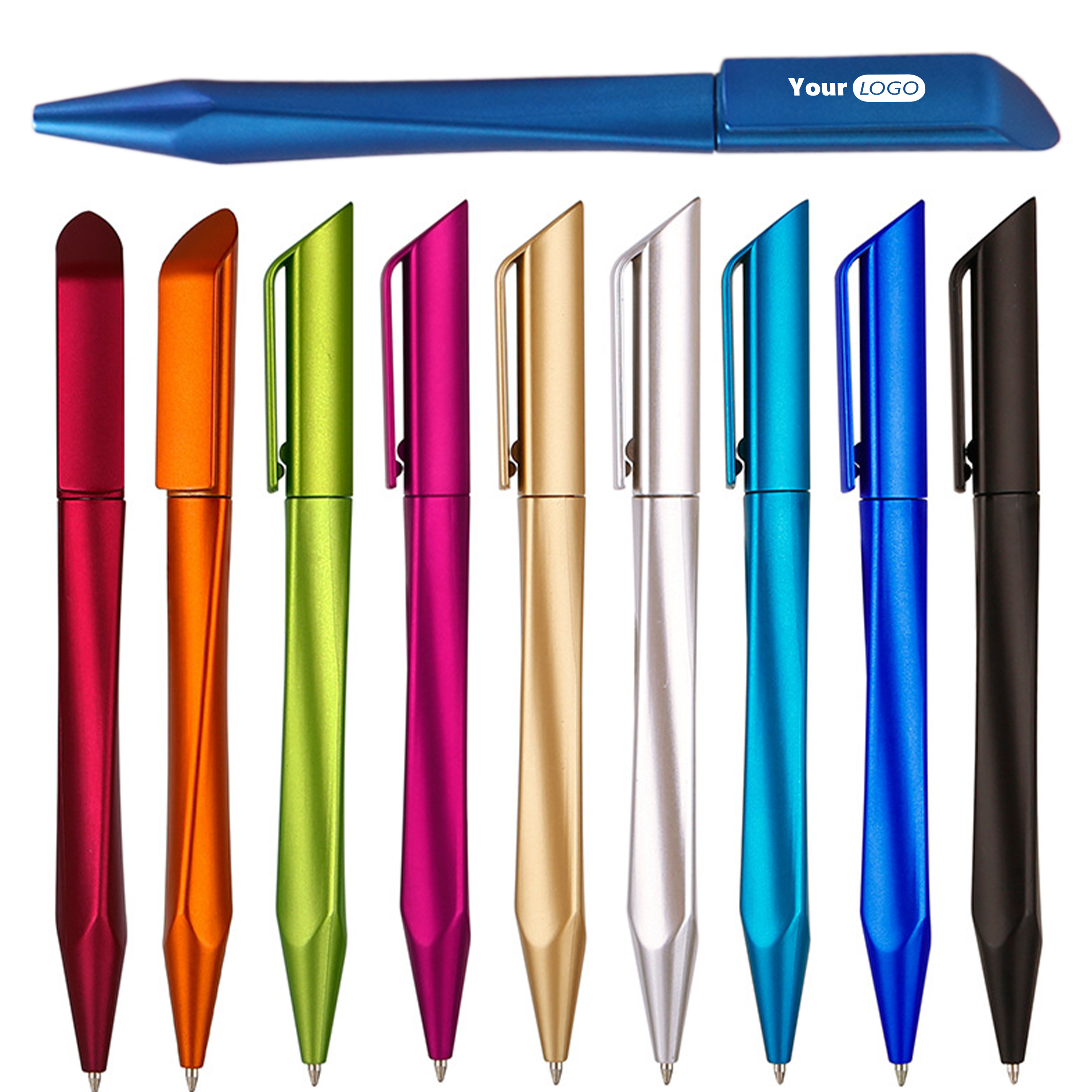 Abs Simple Rotating Triangular Pen 4