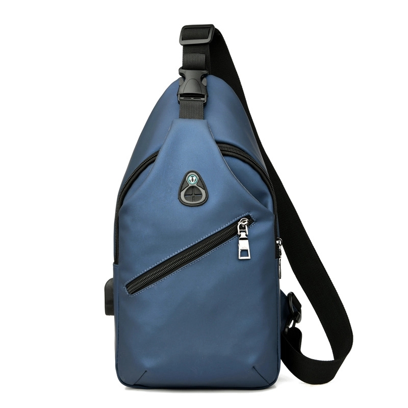 Customizable Chest Bag With External USB Charging Port 5