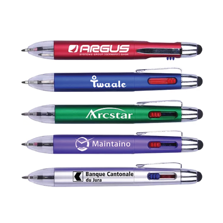 Black and Red Ink Writing Stylus Pen 2
