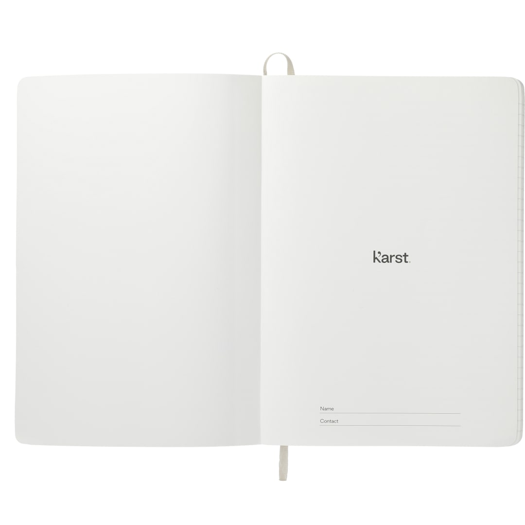 Karst 5.5" x 8.5" Stone Soft Bound Notebook 33