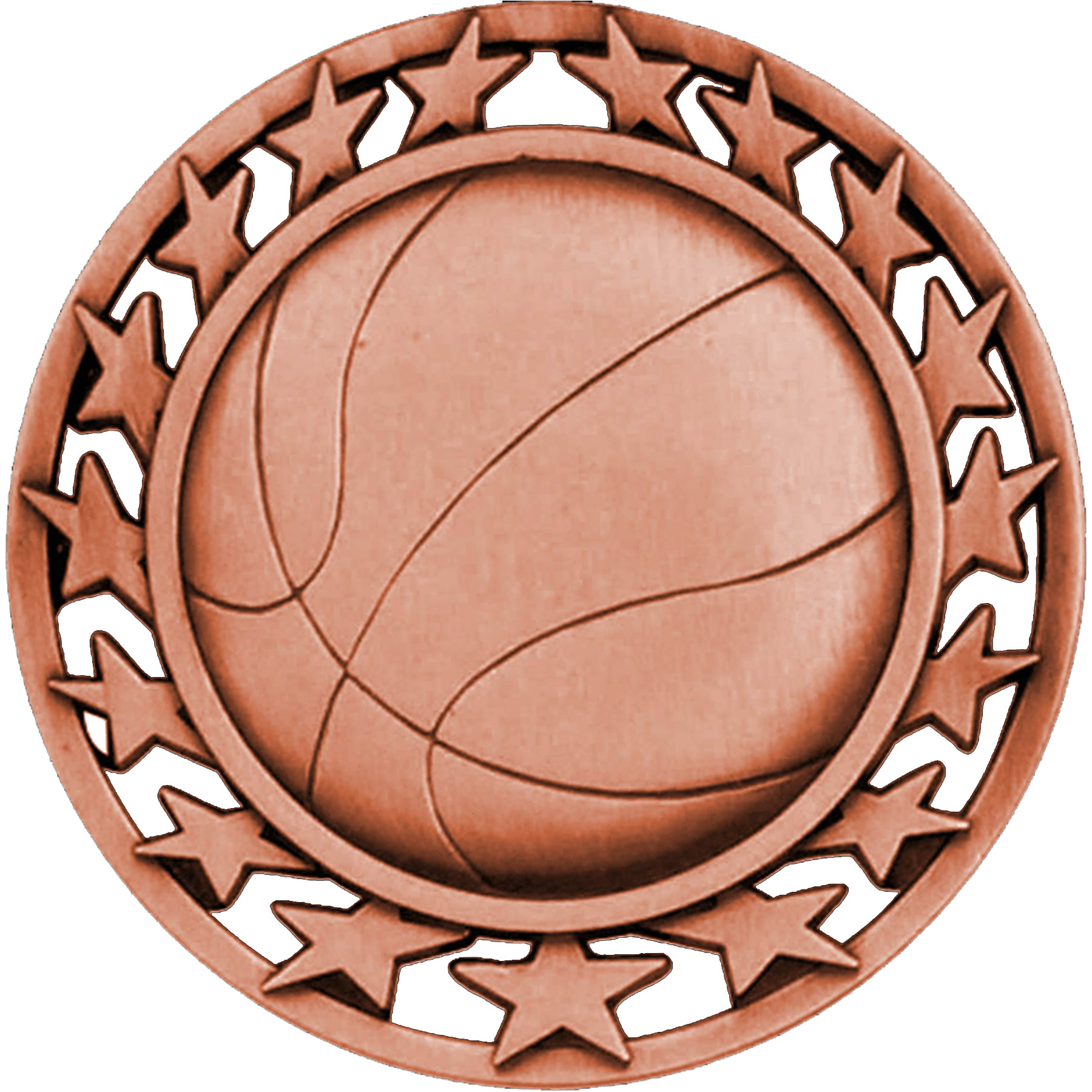 Stock Star Sports Medals: Basketball 5