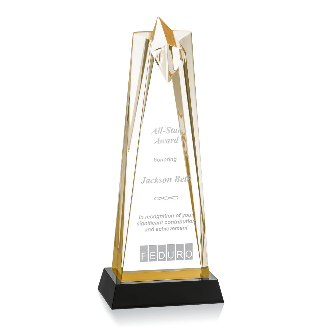Rosina Star Award On Base - Gold 7