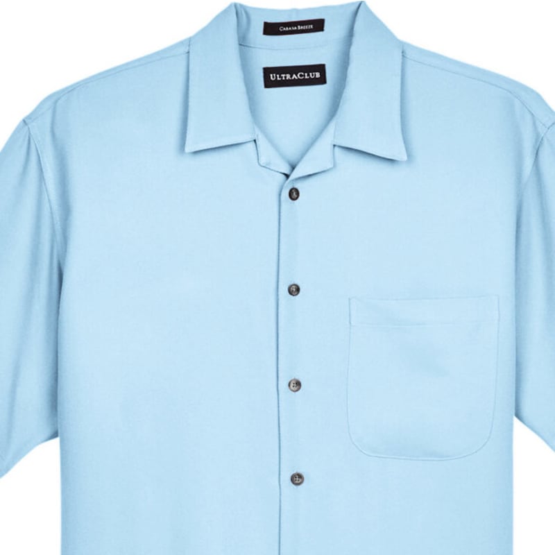 UltraClub Men's Cabana Breeze Camp Shirt 11