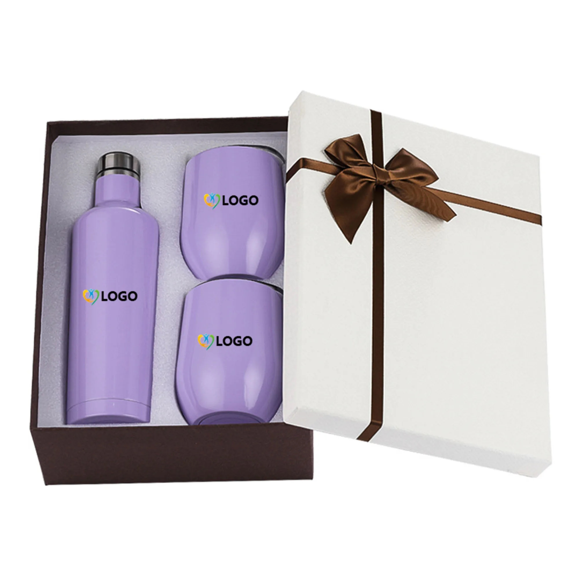 Wine Chiller Gift Set Vacuum Insulated Bottle 3
