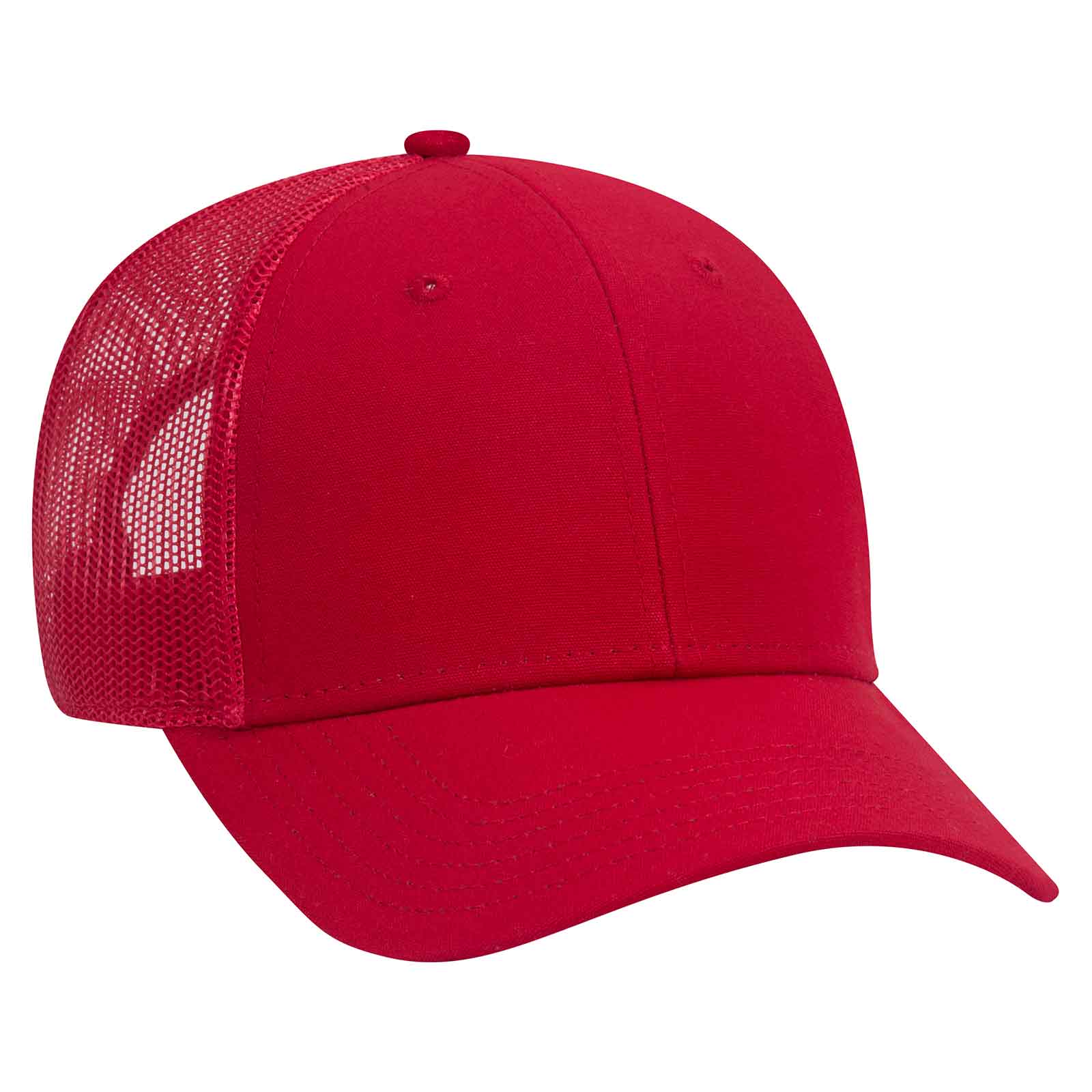 OTTO CAP 6 Panel Low Profile Mesh Back Trucker Hat