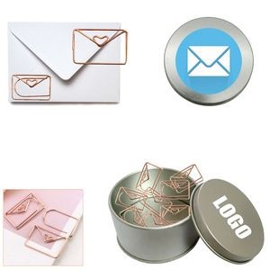 Heart Shaped Paper Clips With Tin Box 4