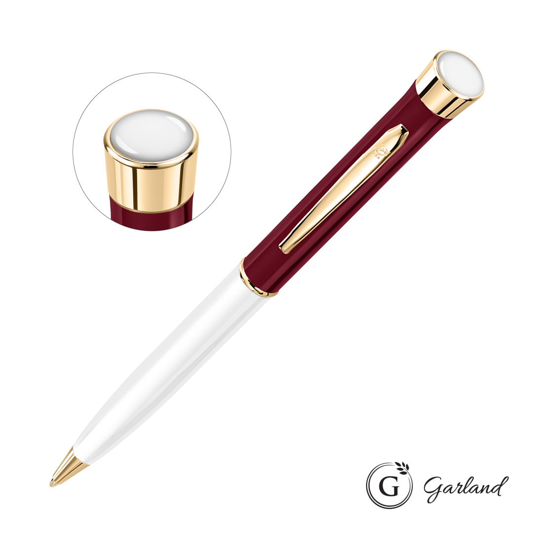Garland® Patriot Custom Ballpoint Twist Pen - Gold Accent 10