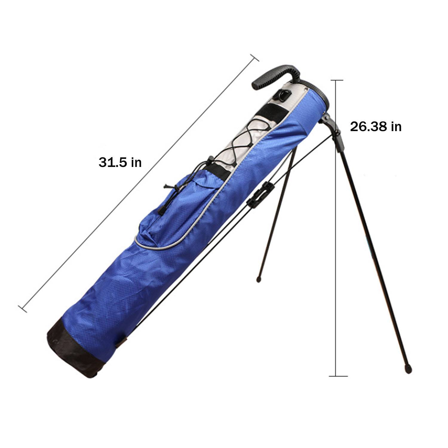 Lightweight Waterproof Nylon Golf Stand Carry Bag 9