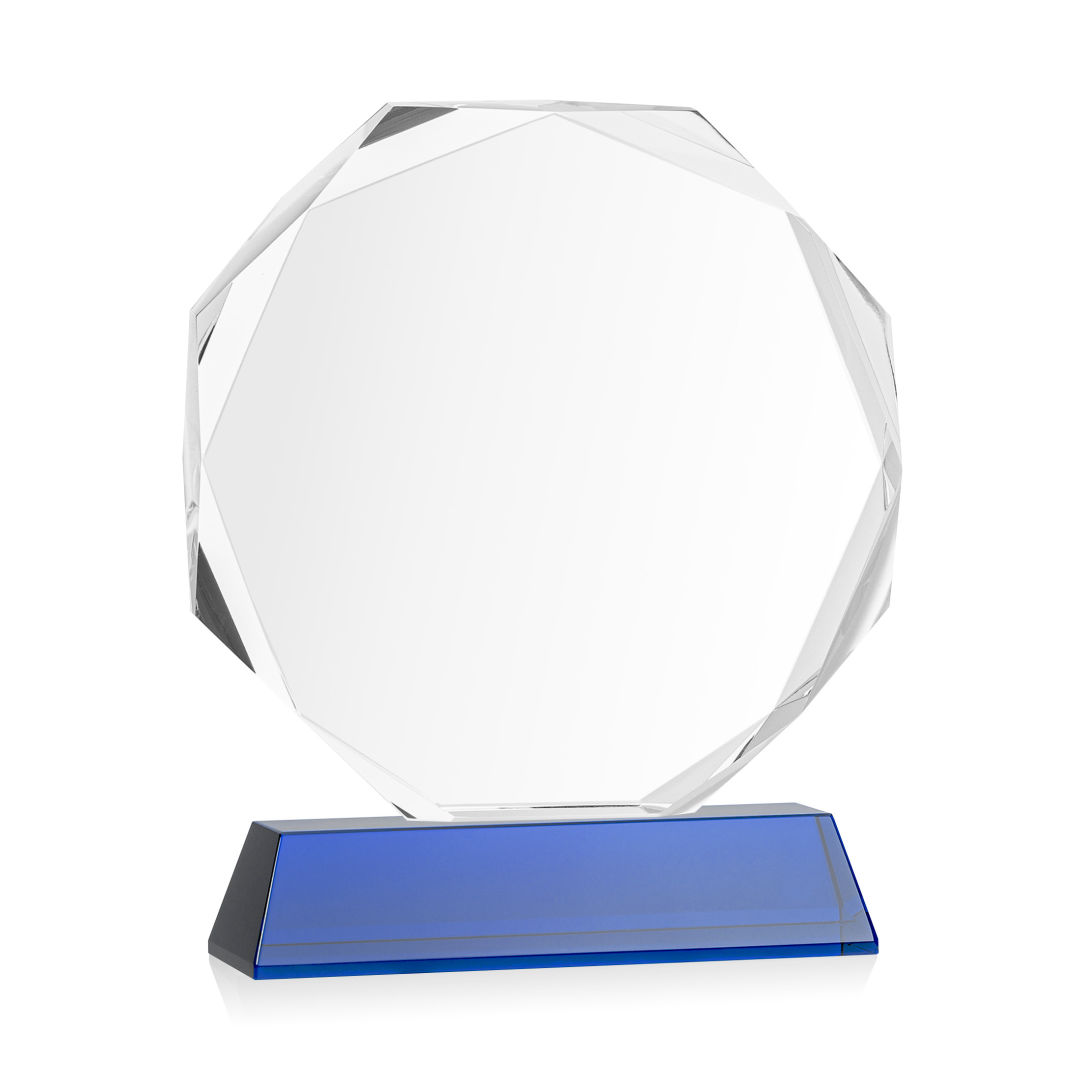 Acadian VividPrint™ Award on Newhaven Base - Blue 8