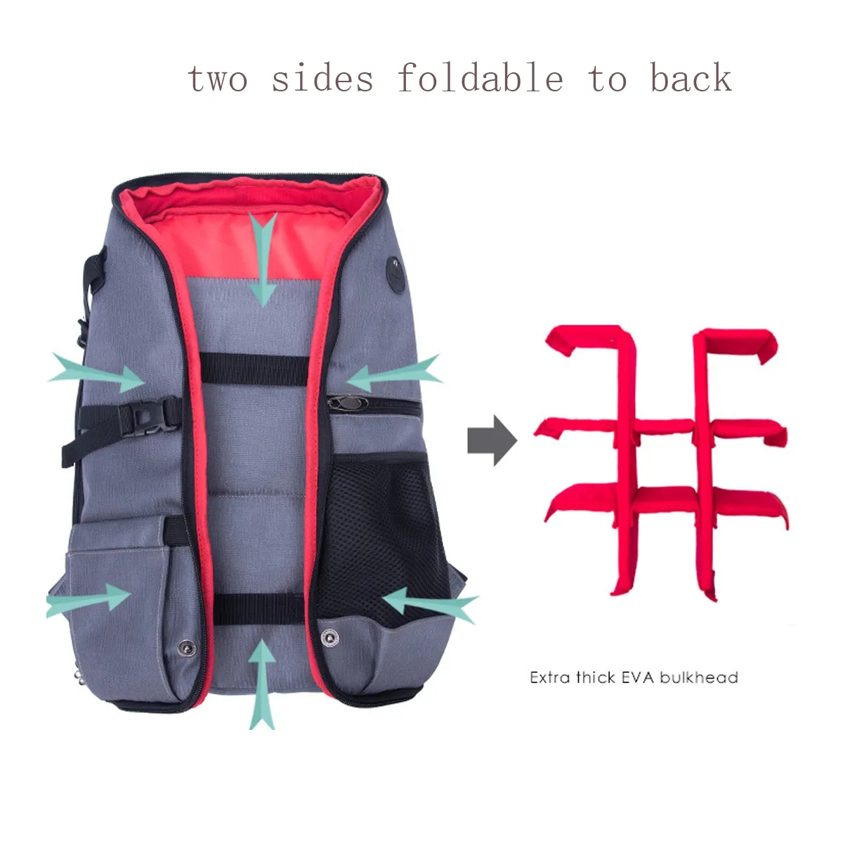 Camera Backpack Bag Professional big Capacity 4