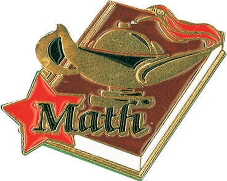 Math Pin Lapel Pin (1-1/4")