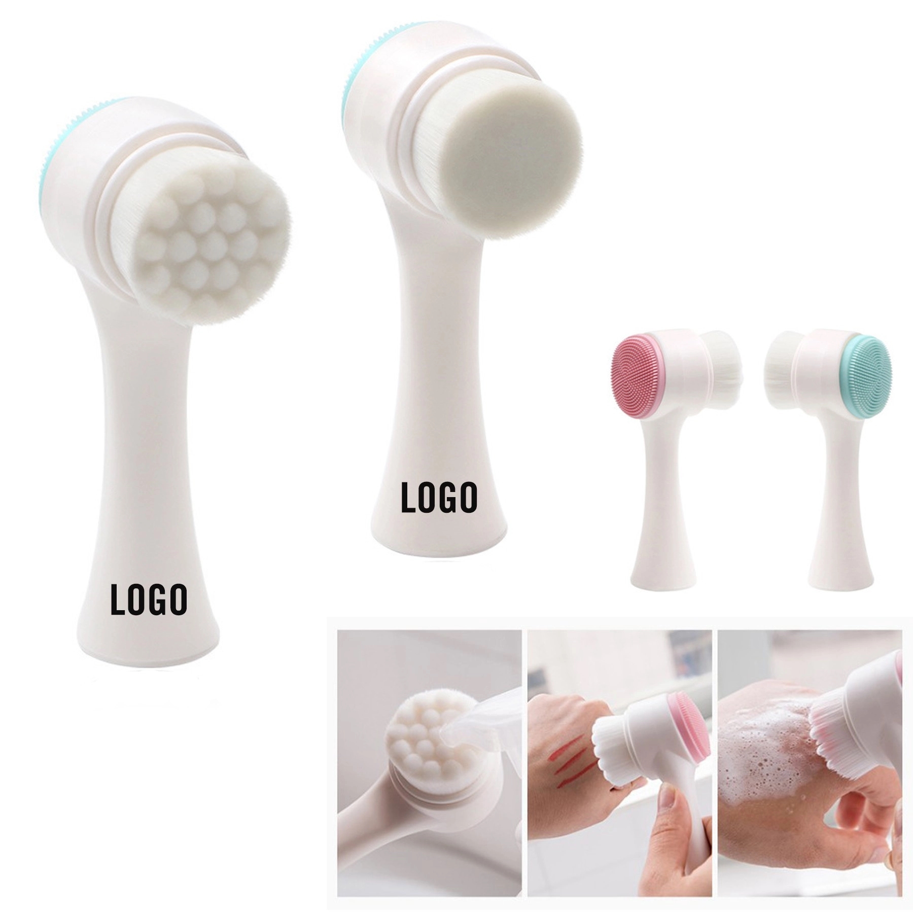 2 in 1 Facial Cleansing Brush 1