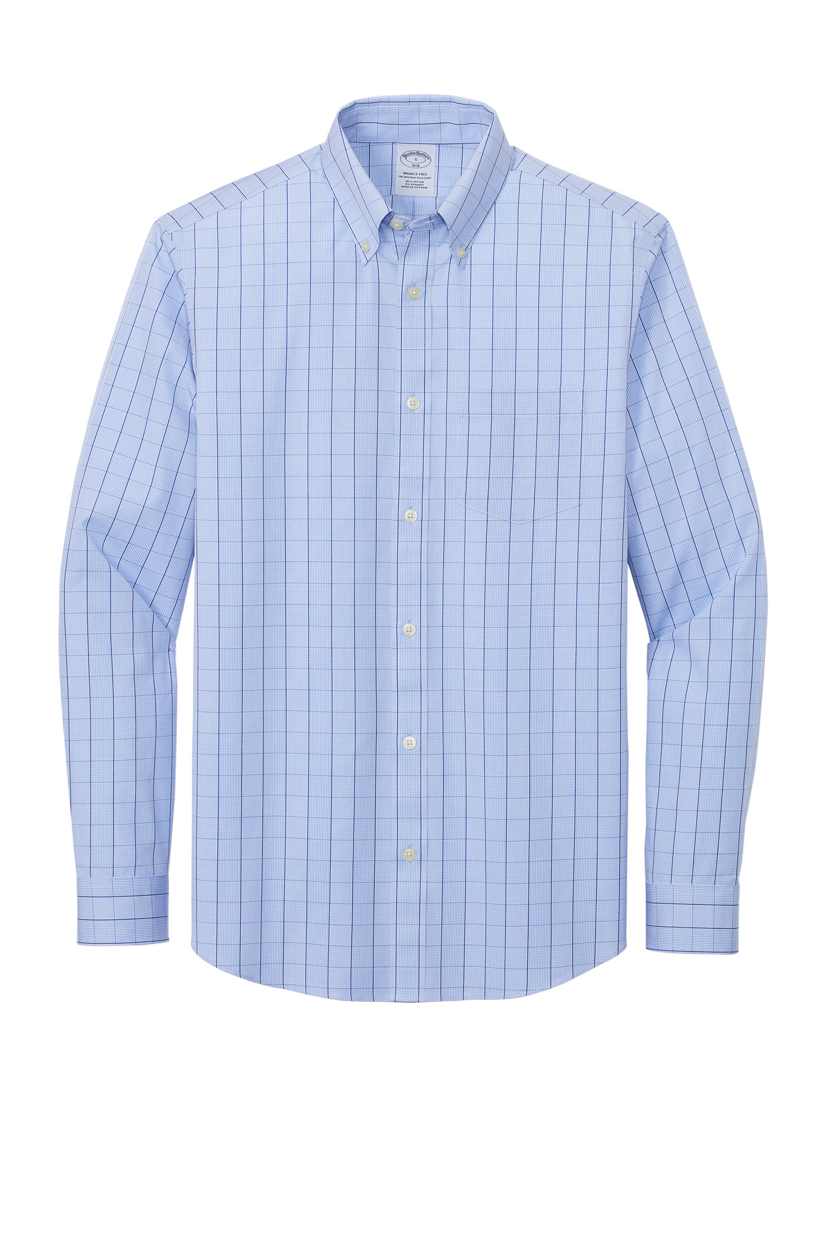 Wrinkle-Free Stretch Patterned Shirt