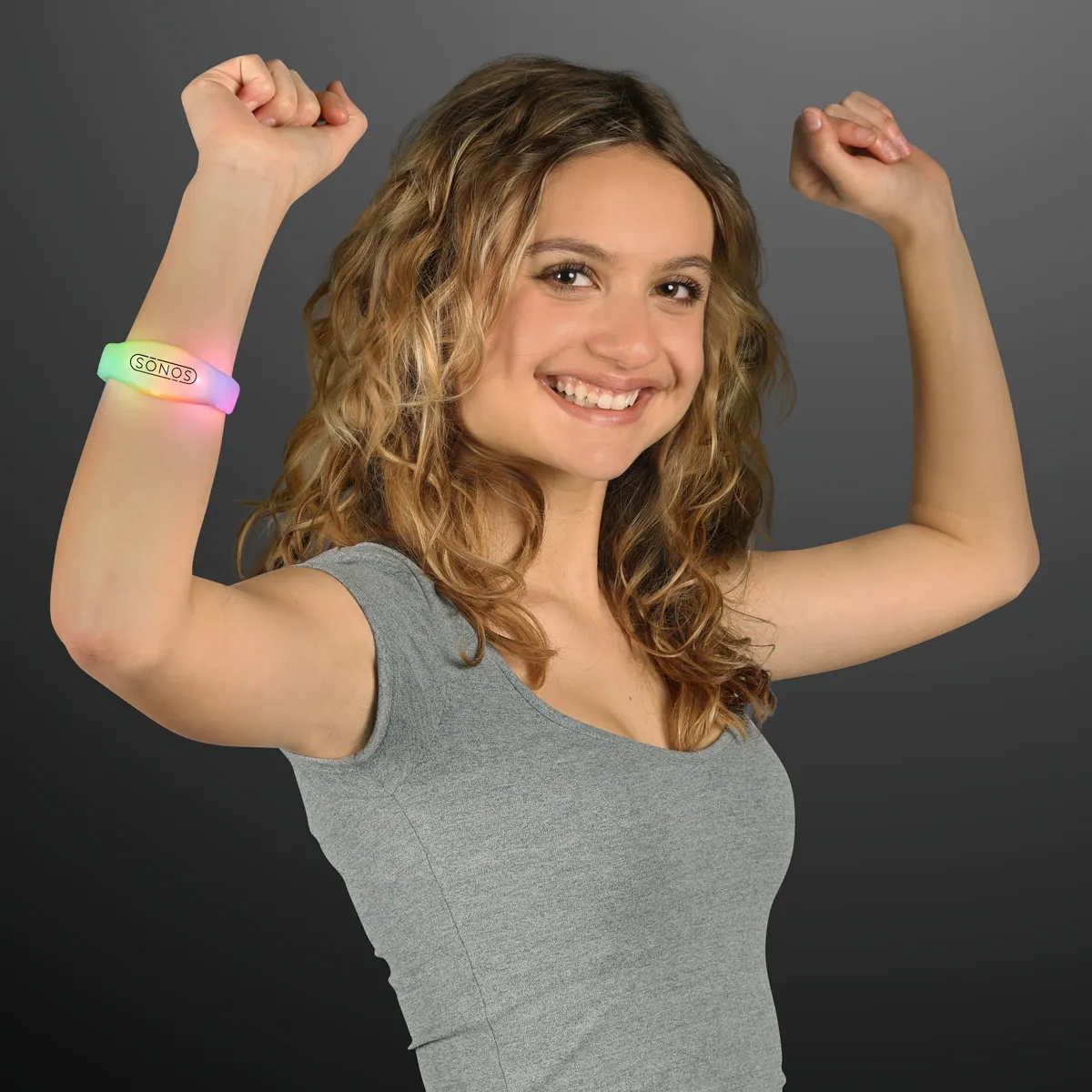 Sound Activated Light Up LED Flashing Bracelets 11