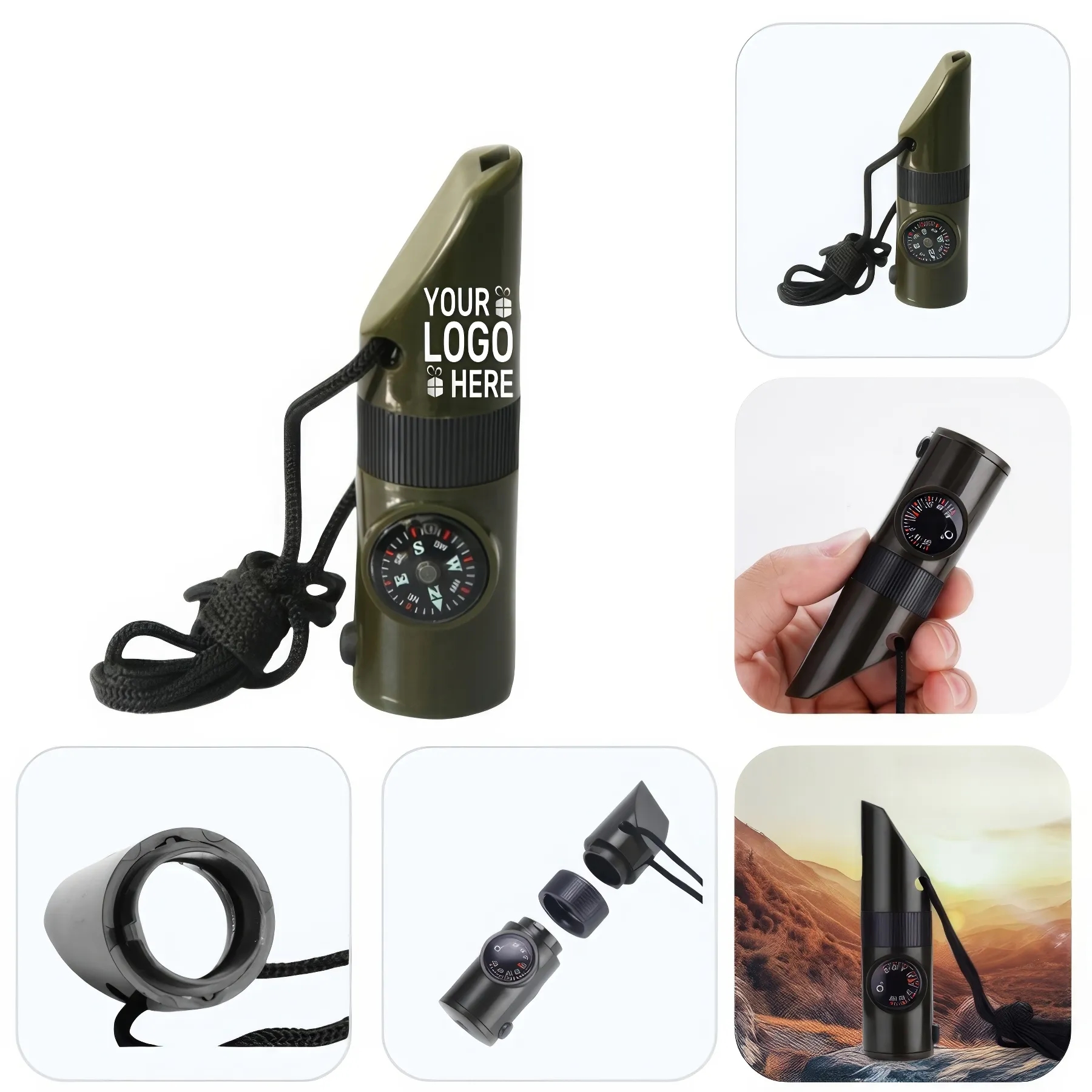 7 In 1 Multifunctional Whistle Outdoor 2
