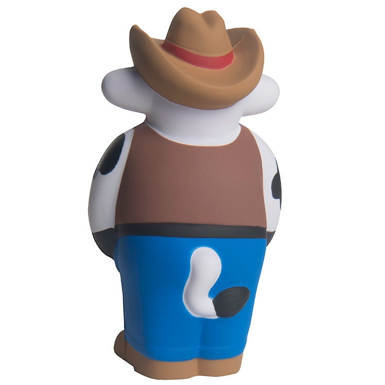 Cowboy Cow Stress Reliever 3