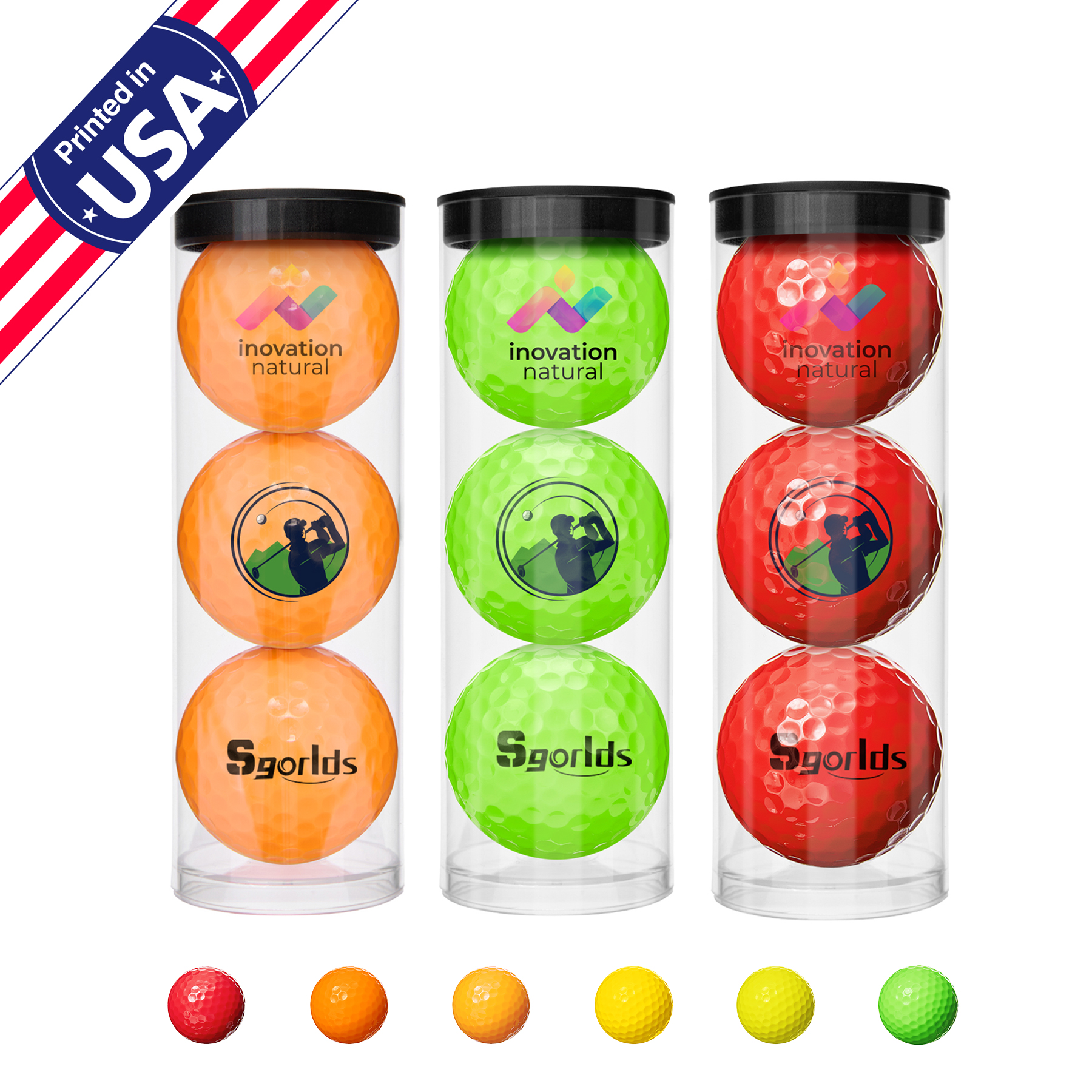 Colored Golf Balls 11