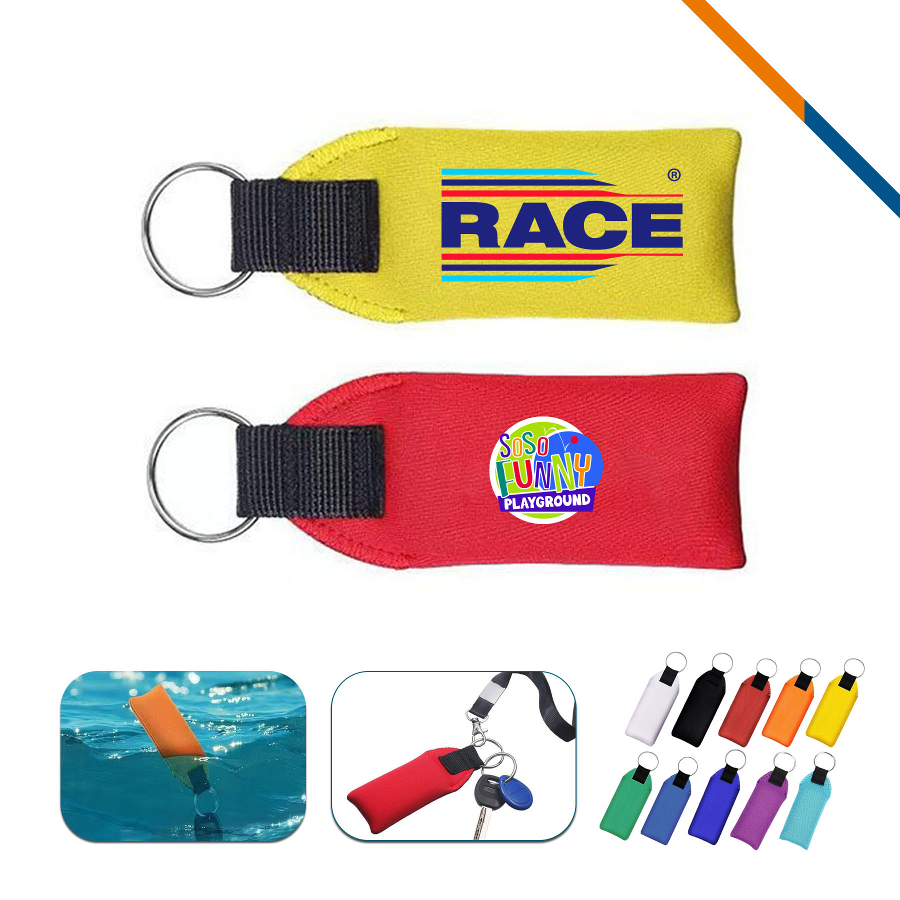 Wavesafe Floating Keychain 3