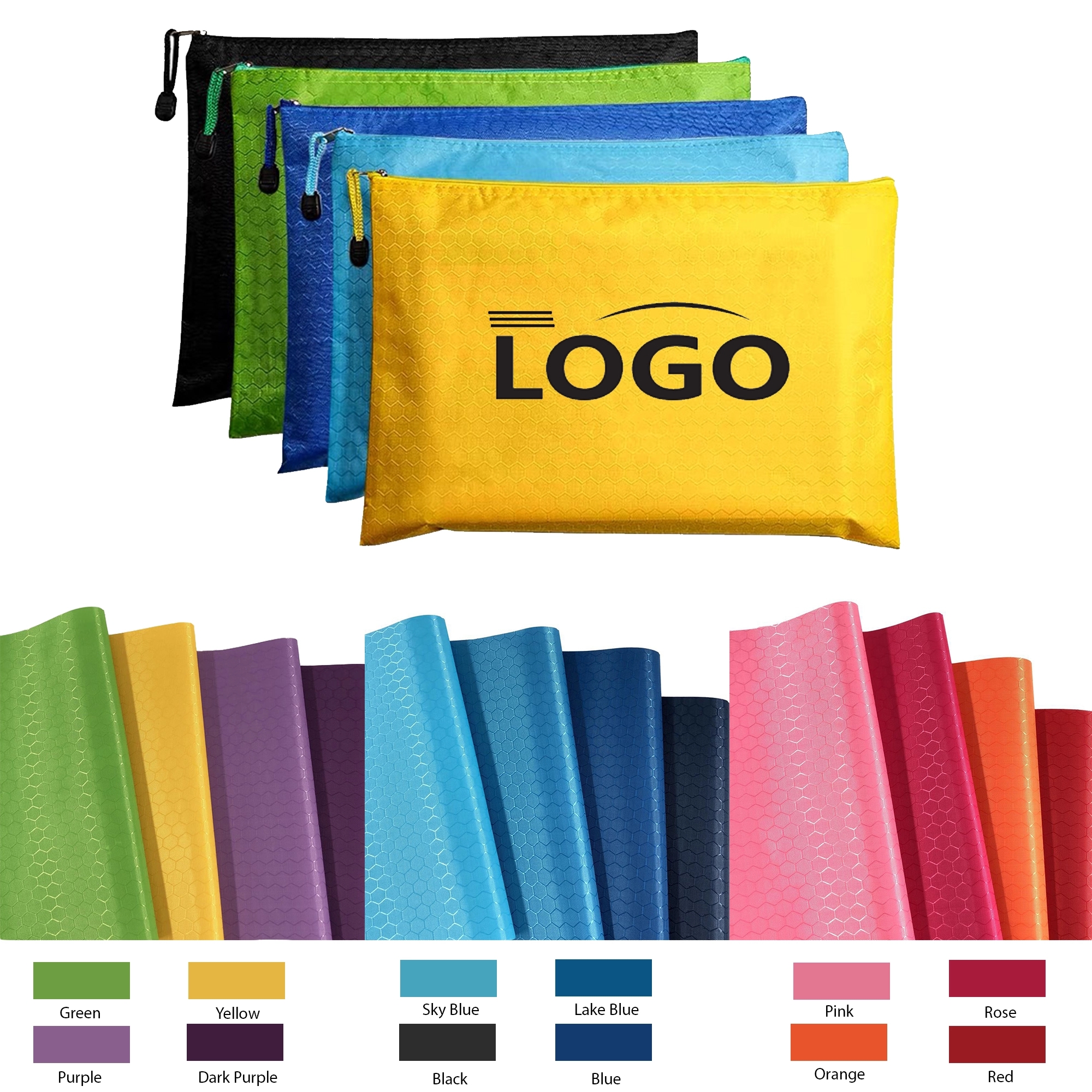 Waterproof Oxford Zipper File Bag 4