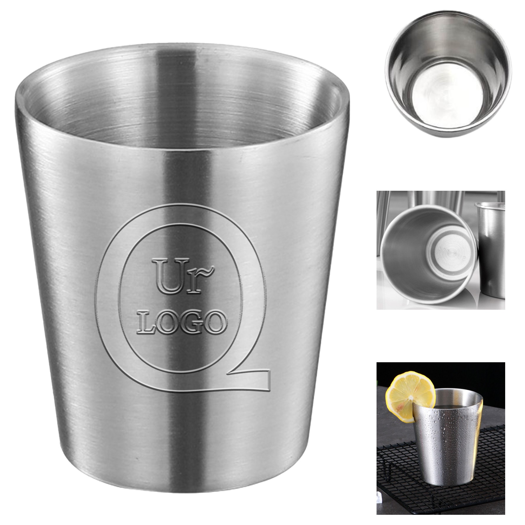 8.79 Oz Double Wall Stainless Steel Cup