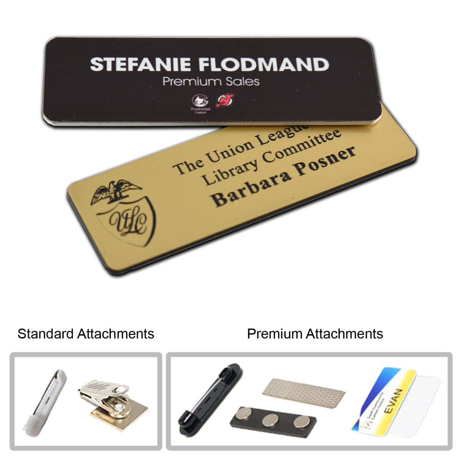 1" x 3" Name Badge Digitally Printed 1