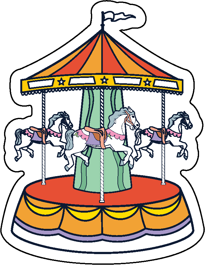 Stock Shape 1/4" Acrylic Magnets-USA Made