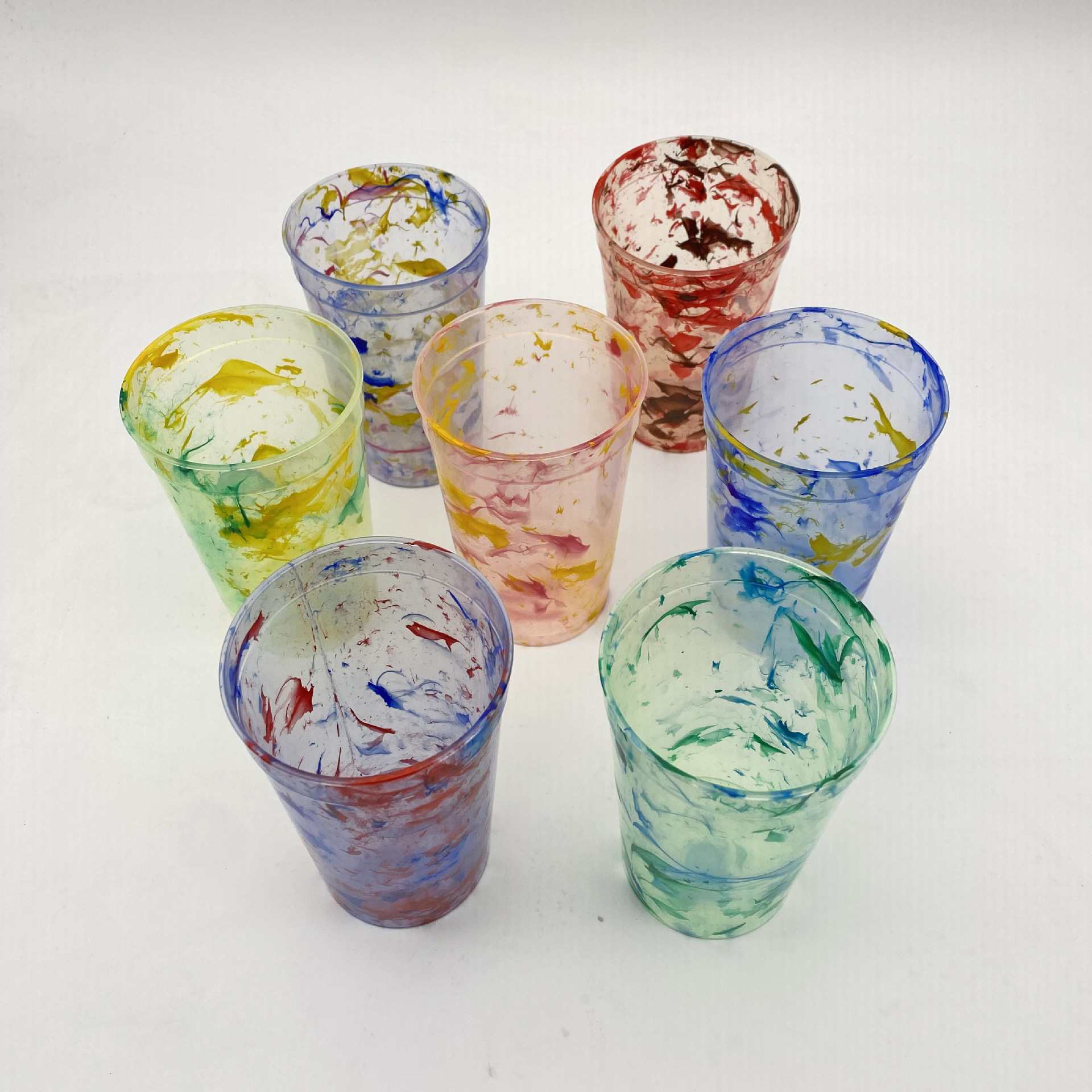 16oz. Plastic Stadium Cup (Flow pattern) 3
