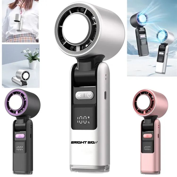Foldable High-Speed Handheld Cooling Fan 2