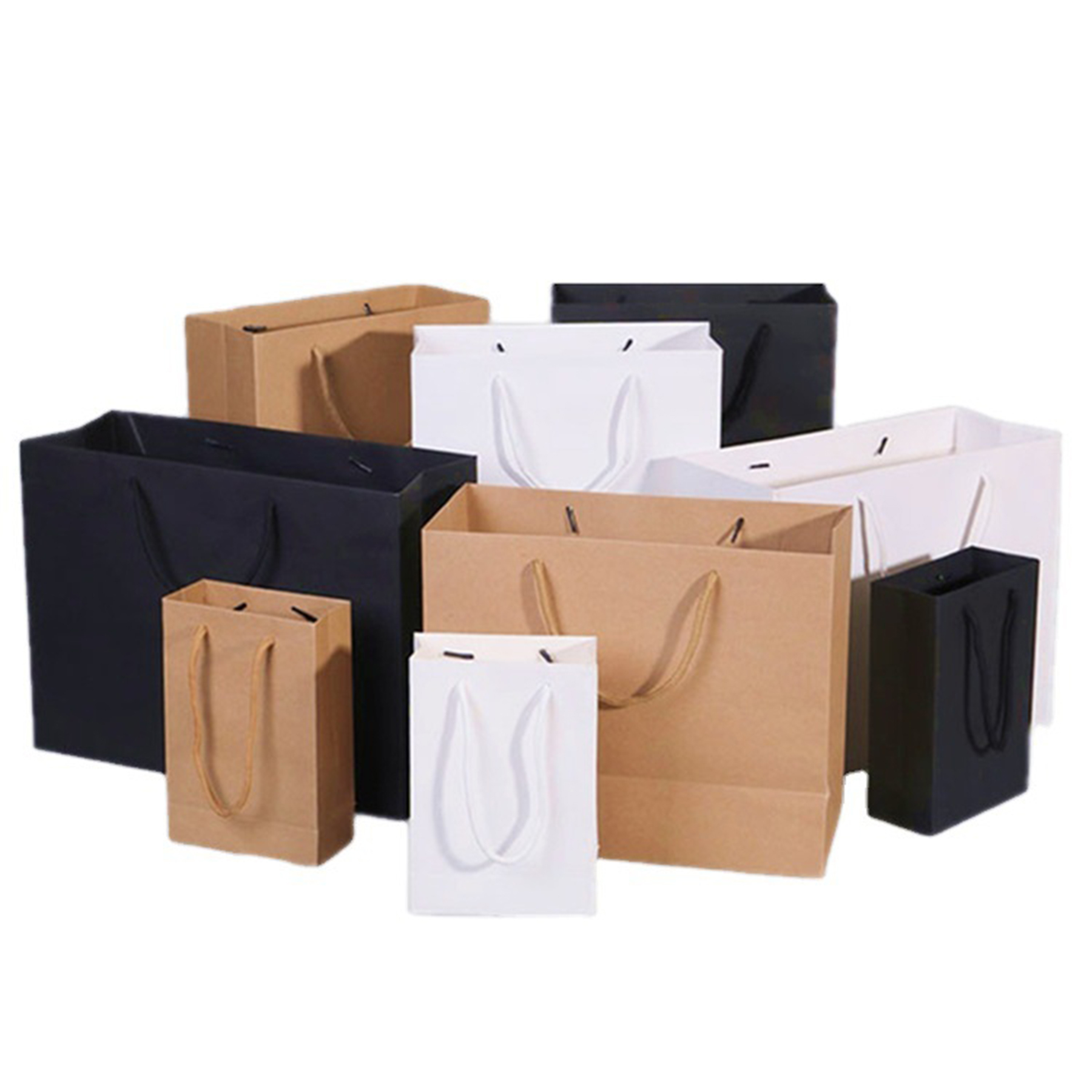 Kraft Paper Shopping & Merchandise Bags 2