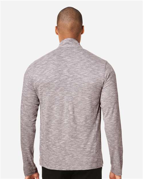 Men's Eclipse Jacquard Quarter-Zip Pullover - NE415 2
