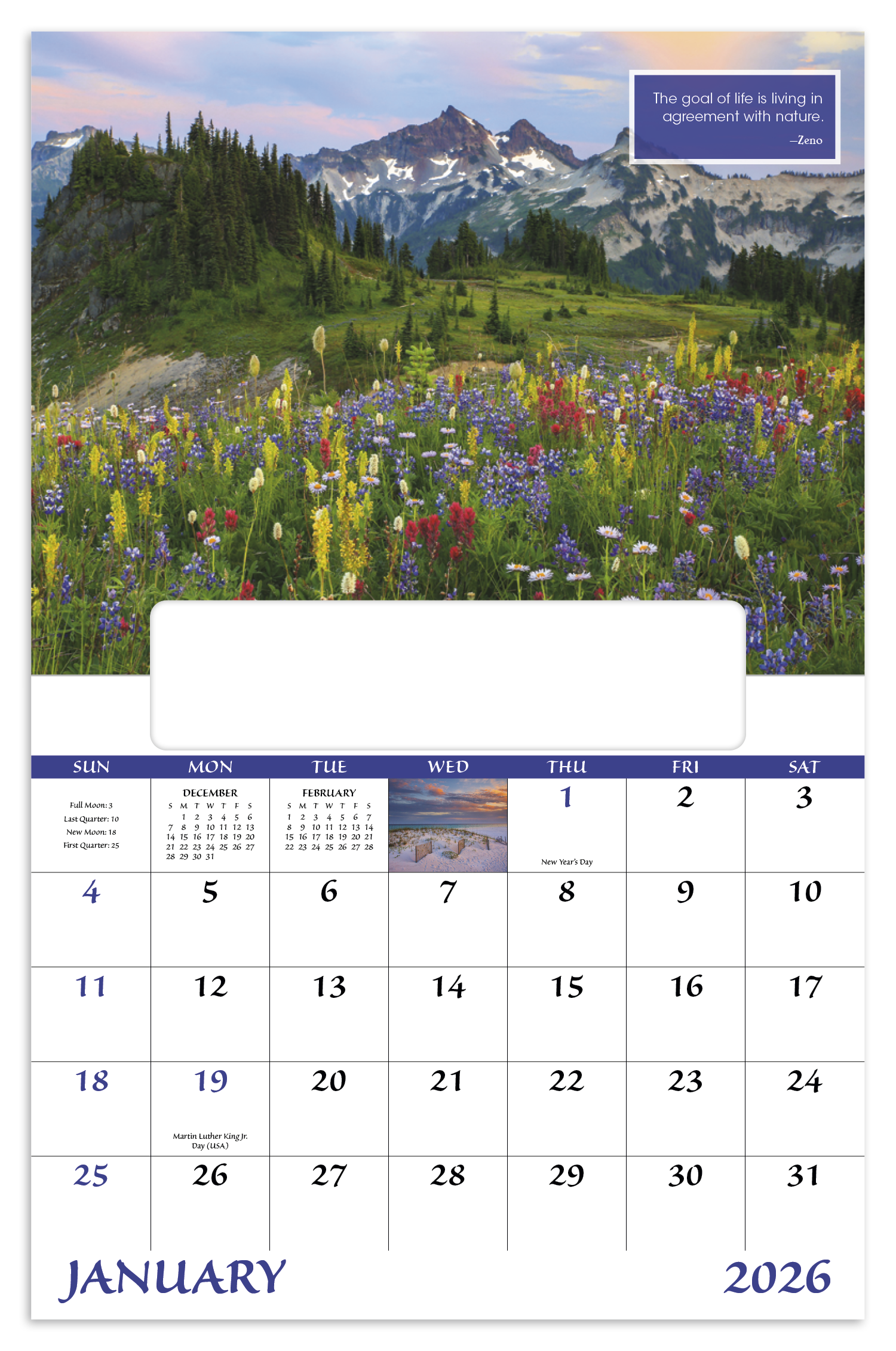 Good Value™ Inspirations for Life - Window Calendar 18