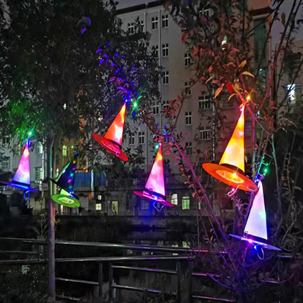 Halloween LED Luminous Wizard Hat 9