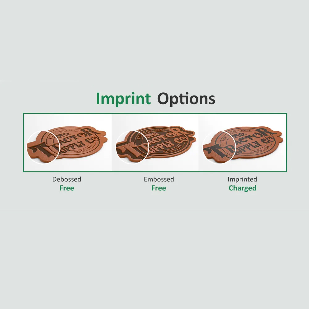 2.5" Leather Patches 6