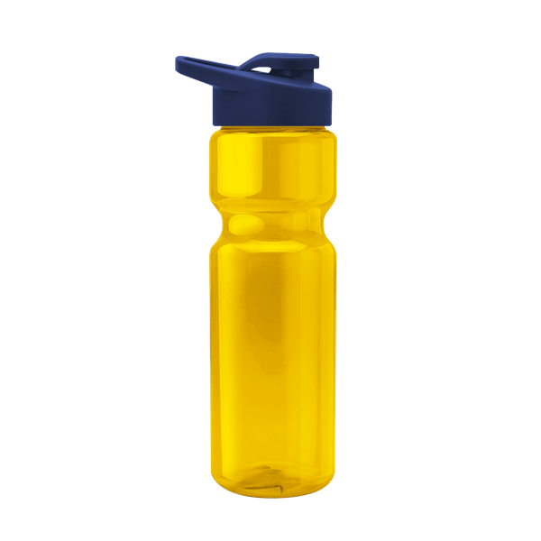 Blazer 28oz Transparent Bike Bottle w/Drink-thru Lid 2333