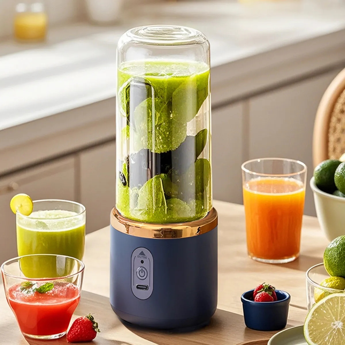 Portable USB Rechargeable Blender & Smoothie Maker 2