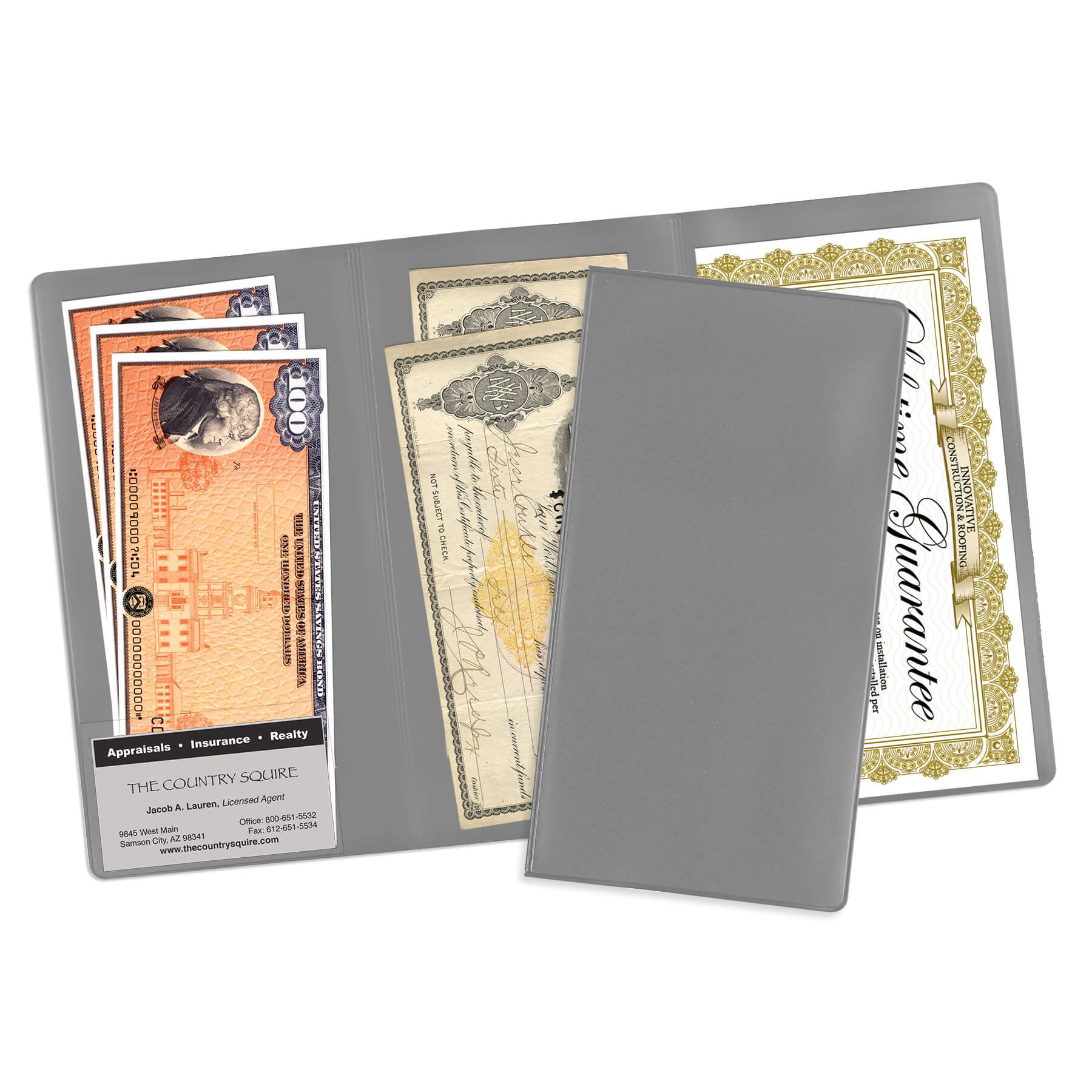 3-Pocket Policy Wallet 2