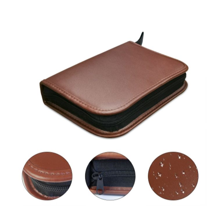 Leather Golf Accessory Bag 2