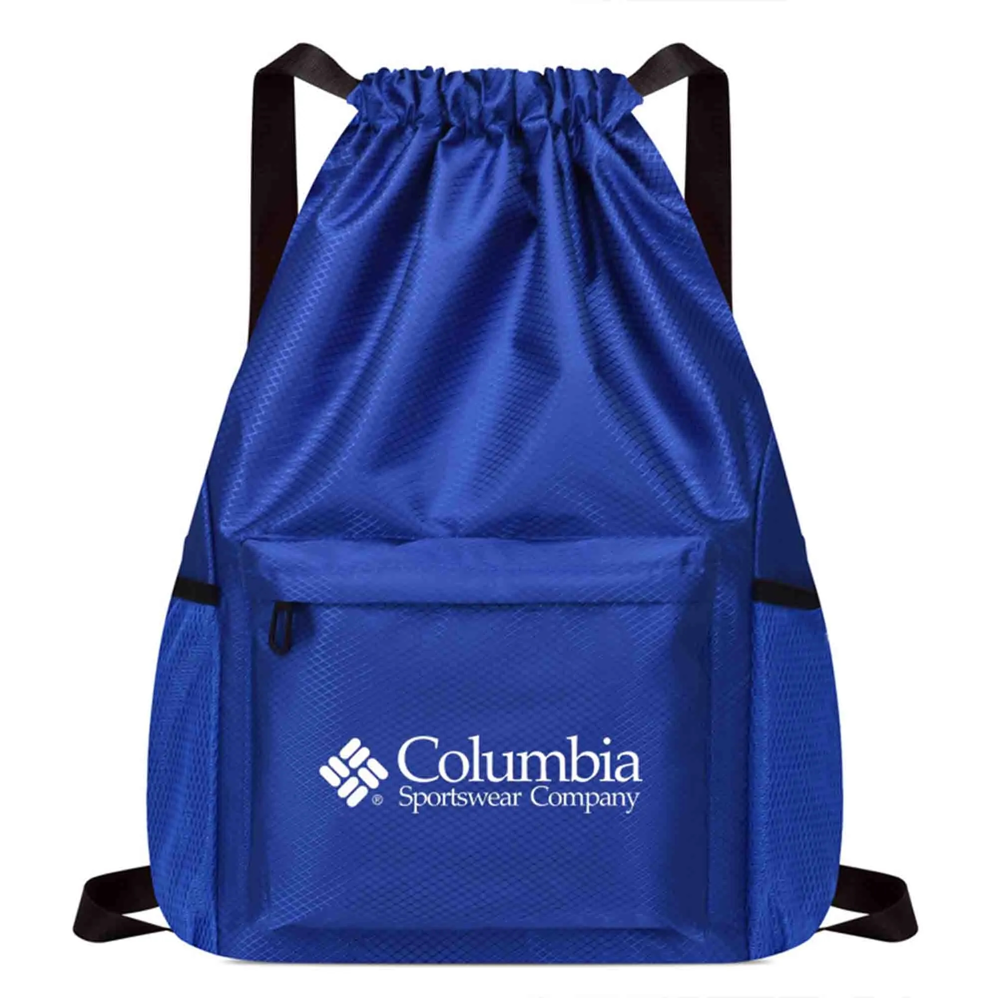 Gym and Travel Drawstring Backpack with Separate Wet/Dry Com 2