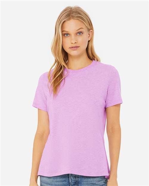 Women's Relaxed Fit Heather CVC Tee - 6400CVC 87