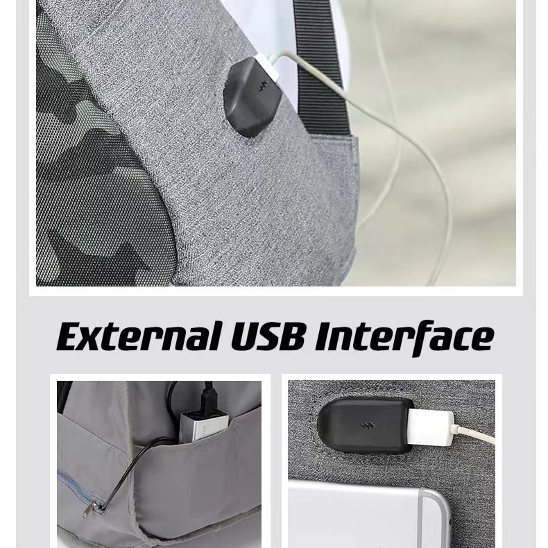 Guard Against Theft Camouflage Business Laptop Backpack 12