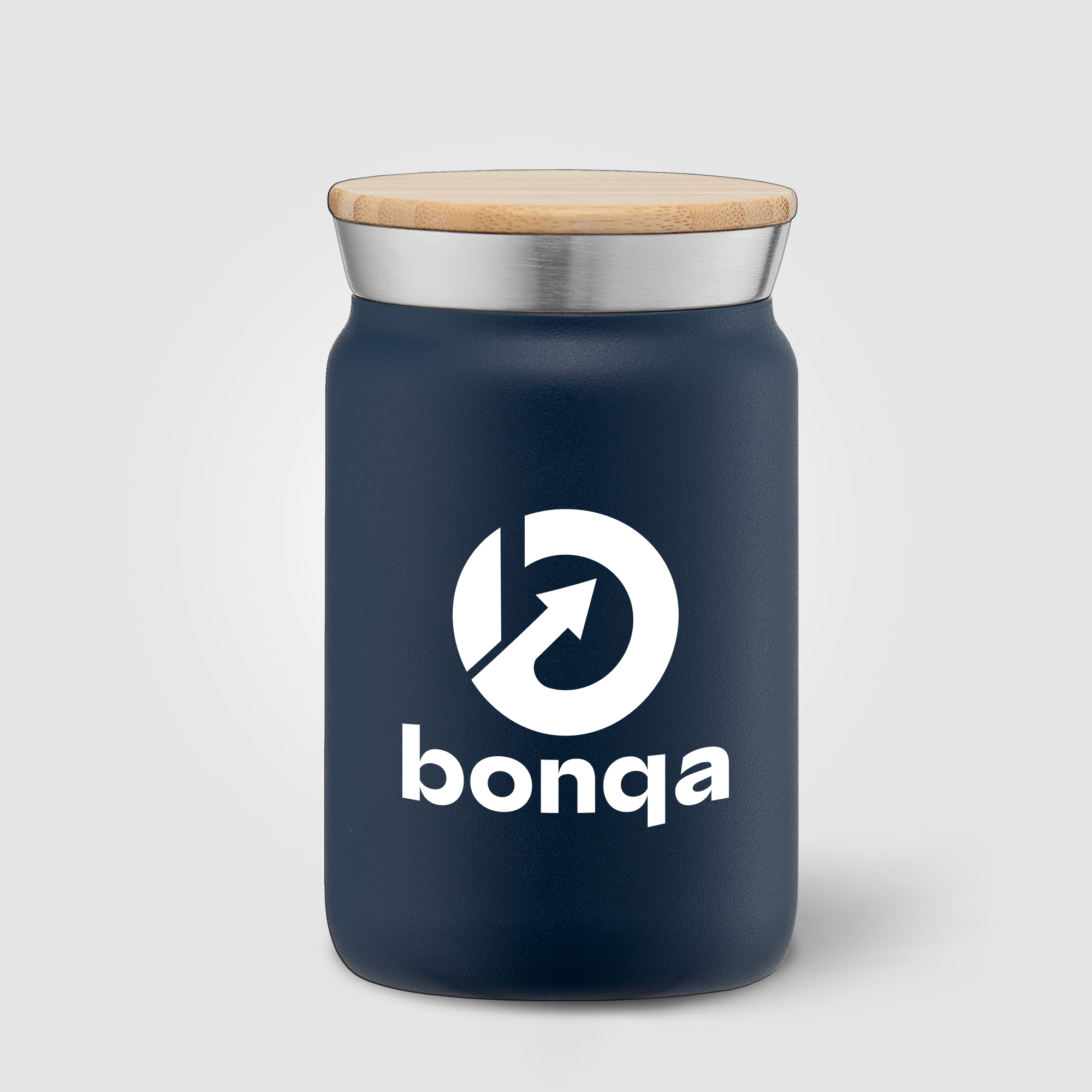 Nordic - 9 oz. Double Wall Copper-Lined Stainless Steel Tumbler with Bamboo Lid 8