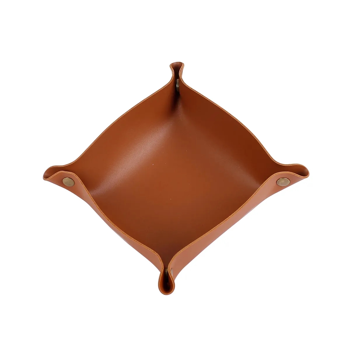 Square Pu Leather Organizer Tray 7