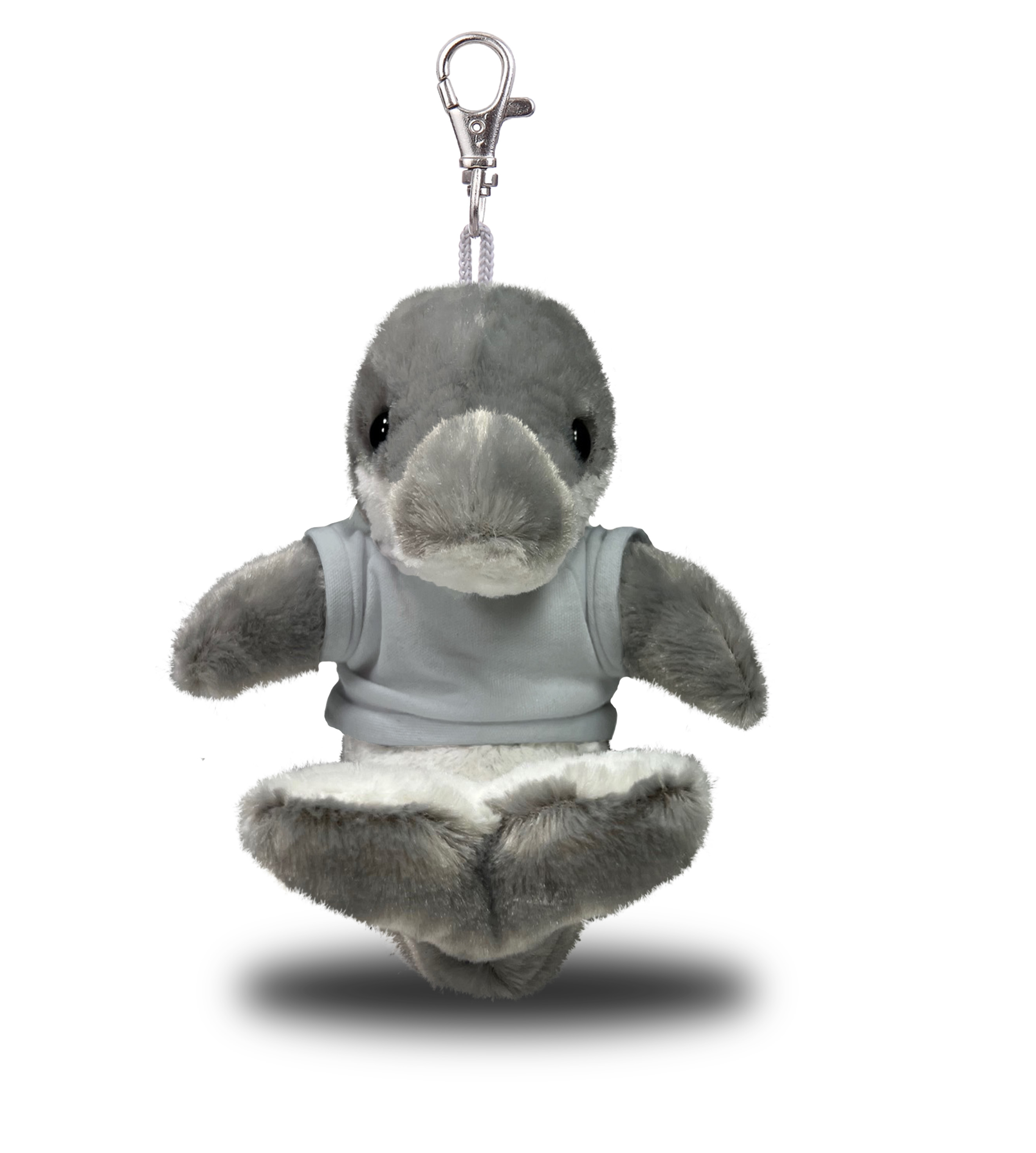 Plush Dolphin Keychain with T-Shirt 9