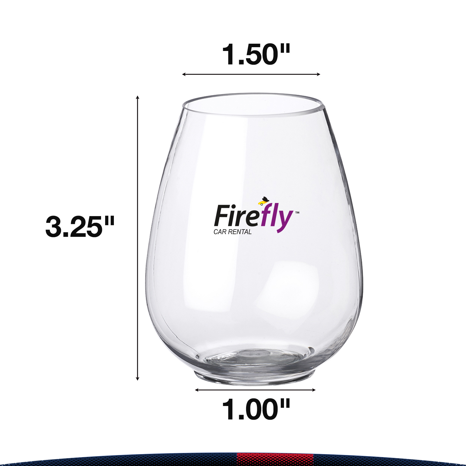 6 oz. Plastic Stemless Sampler 4