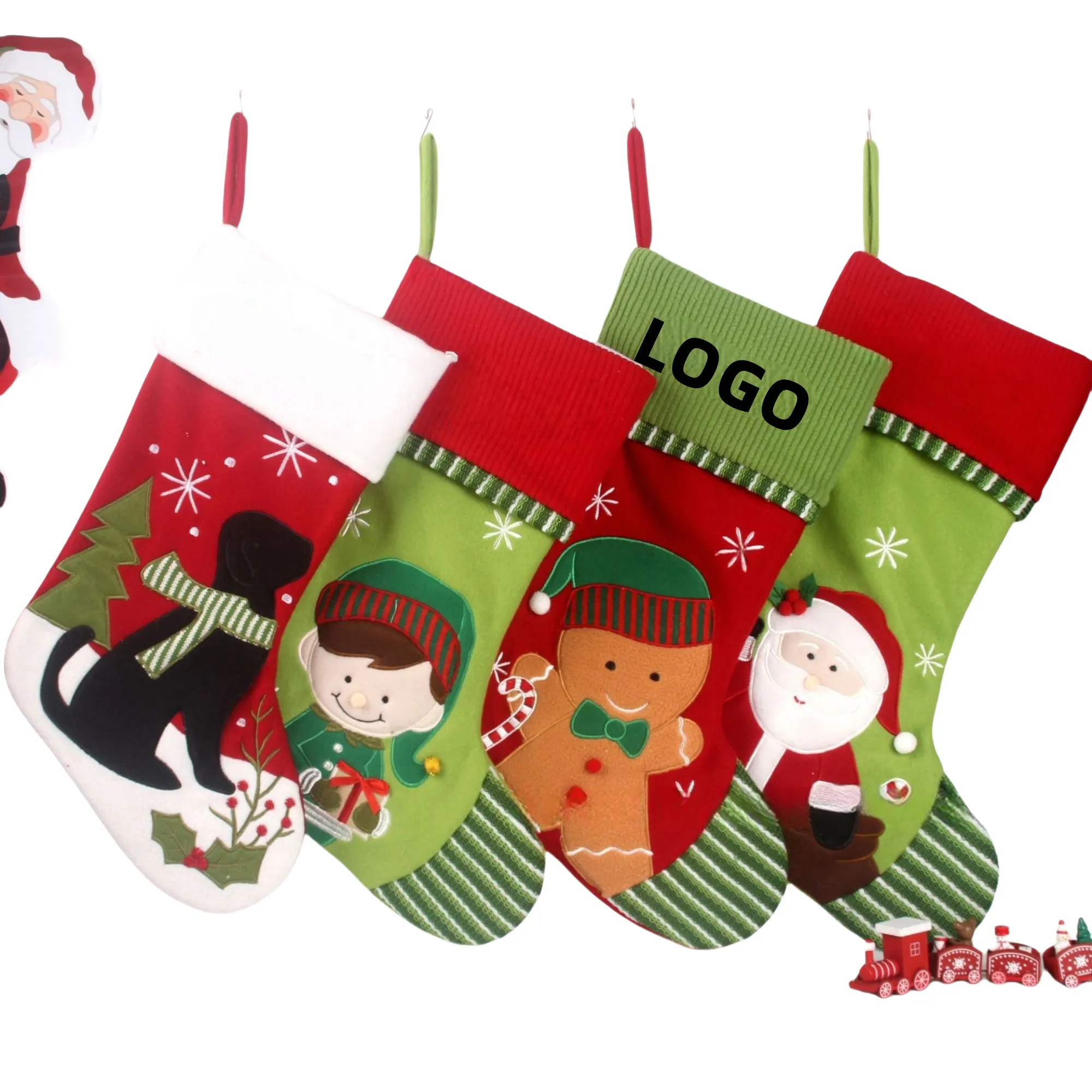Christmas Stockings and Decorations 3