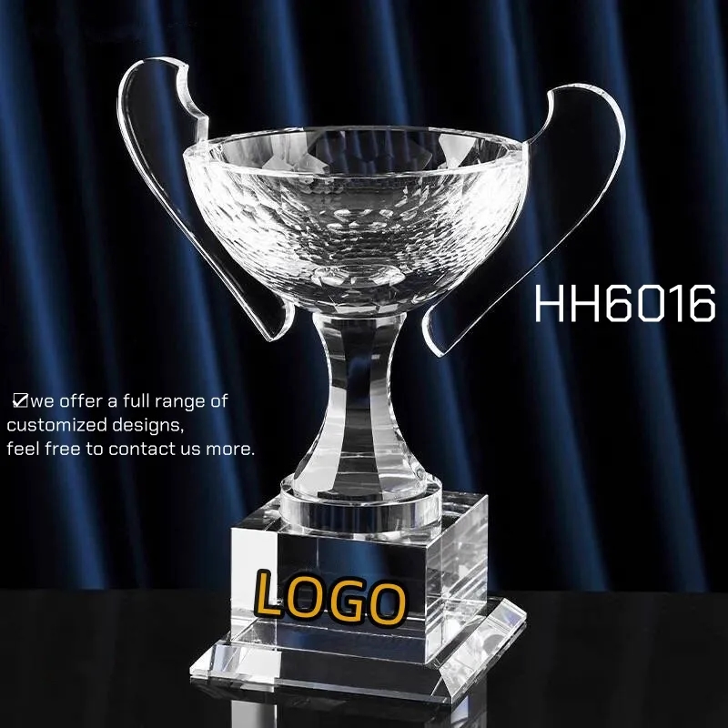Big Crystal Trophy Cup Award Manufacturer 3