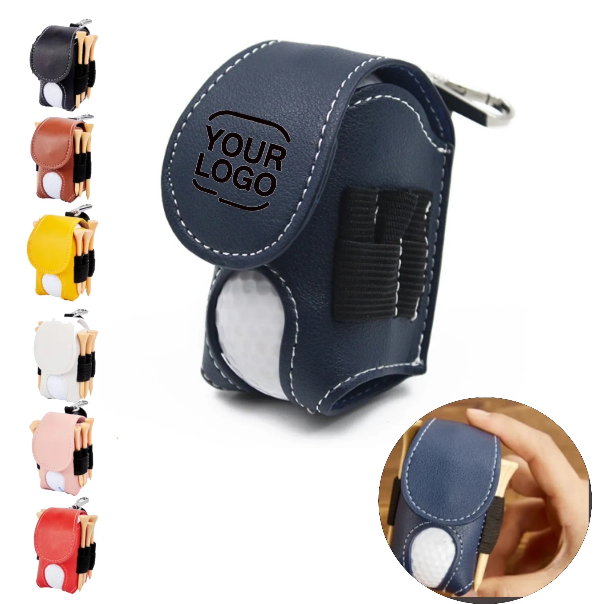 Outdoor Portable Golf Ball Bag 4