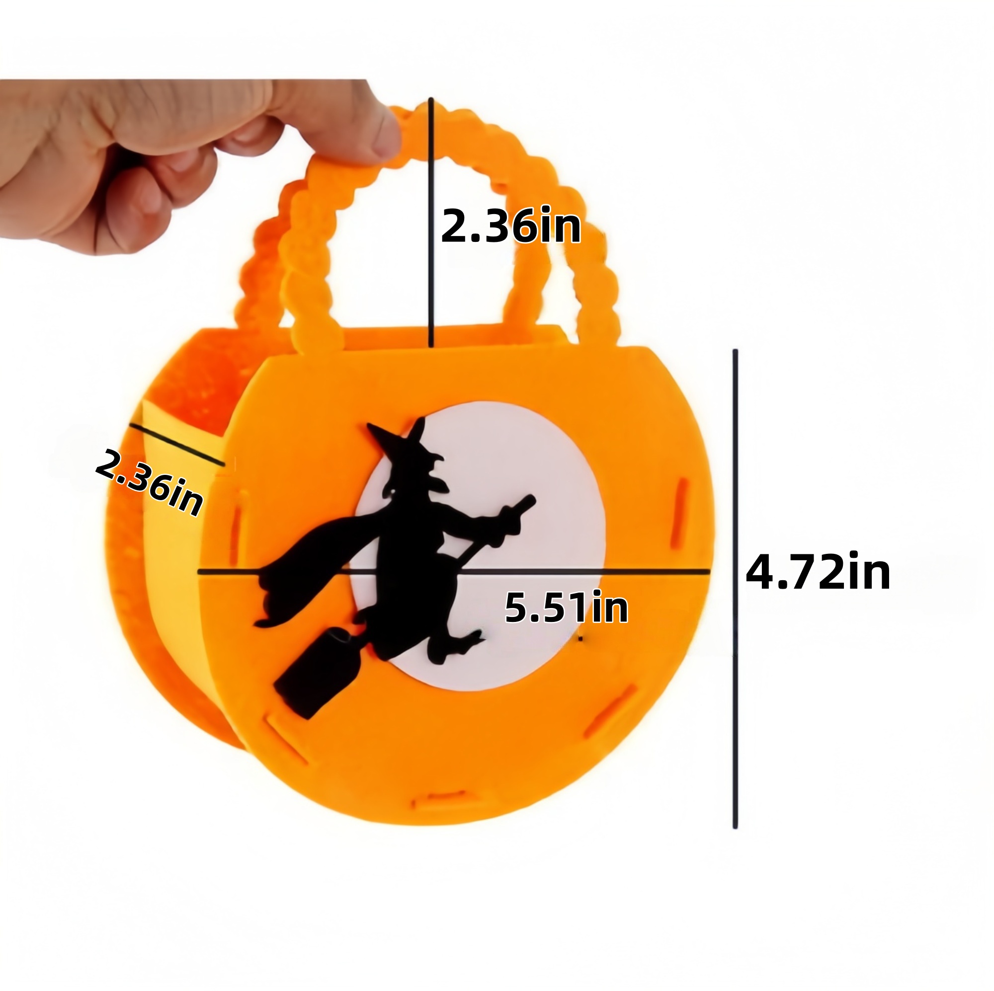 Halloween pumpkin children's candy bag 4