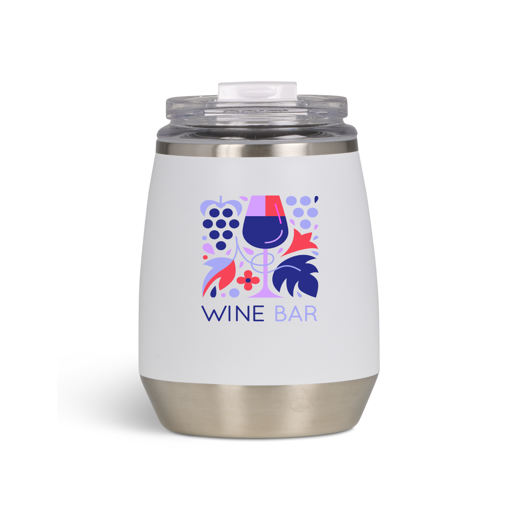 IGLOO 10 oz. Flip n' Sip Stainless Steel Wine Tumbler 7