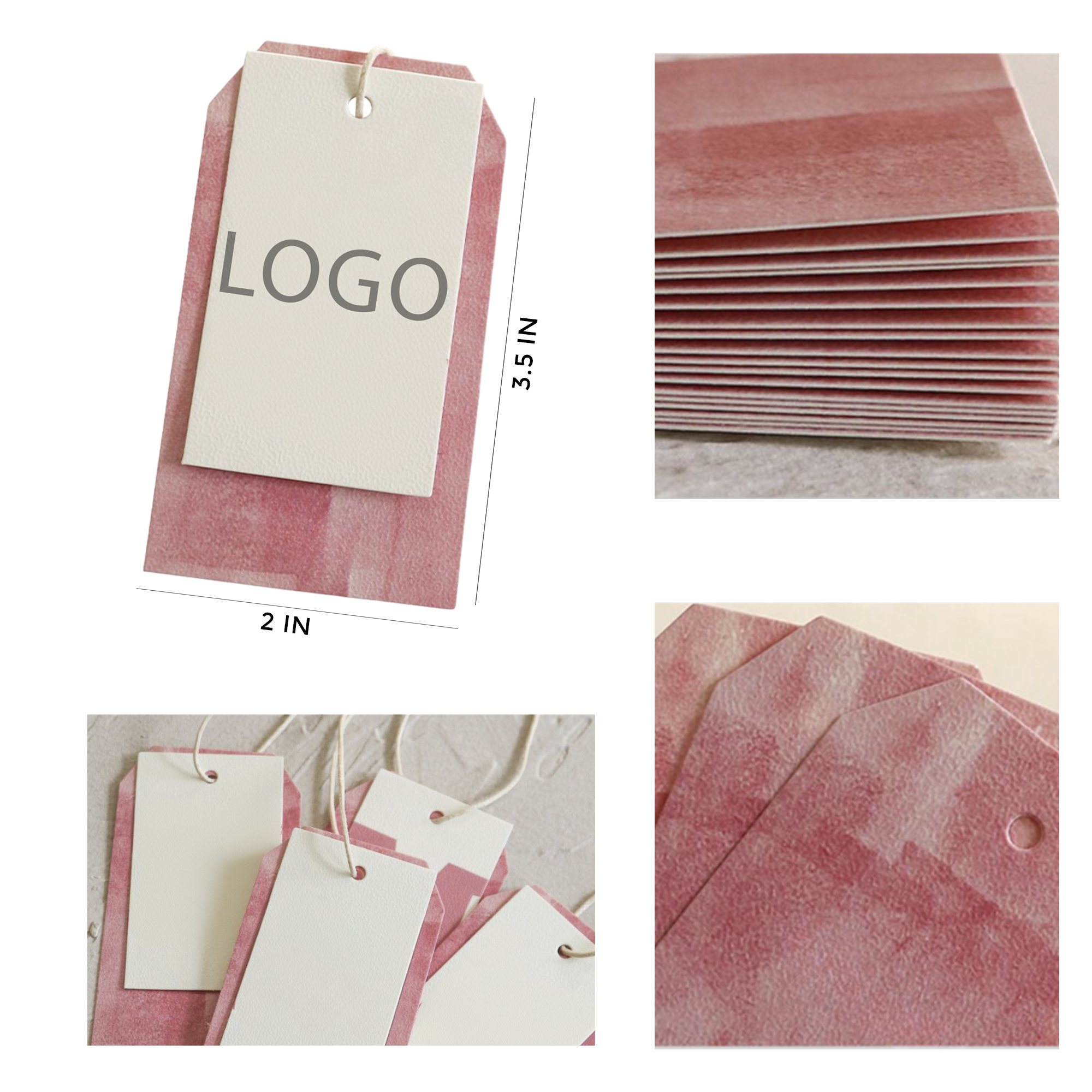 Stylish Clothing Tag of Thick Coated Paper 1